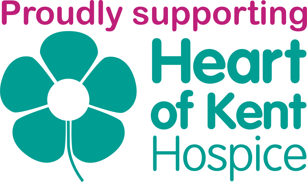 in support of logo Heart of Kent Hospice